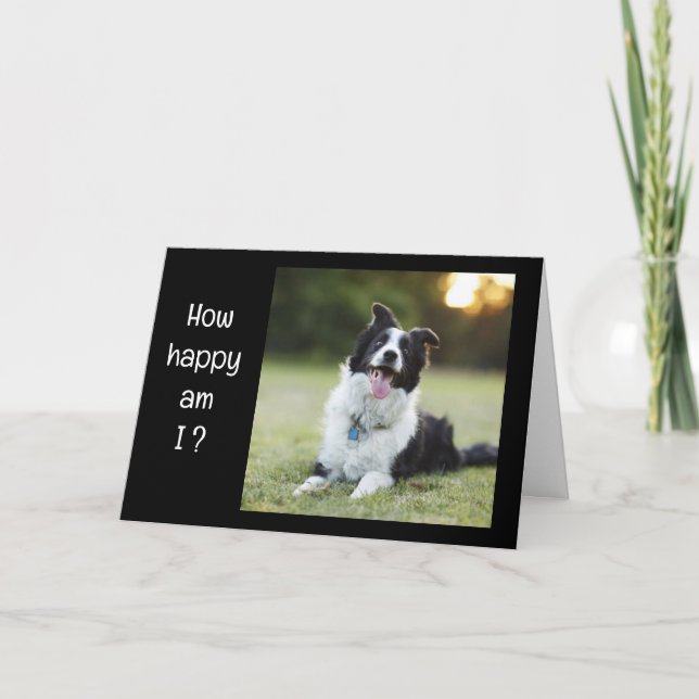 BEST FRIEND-CAN'T WAIT "MERRY CHRISTMAS" HOLIDAY CARD (Front)