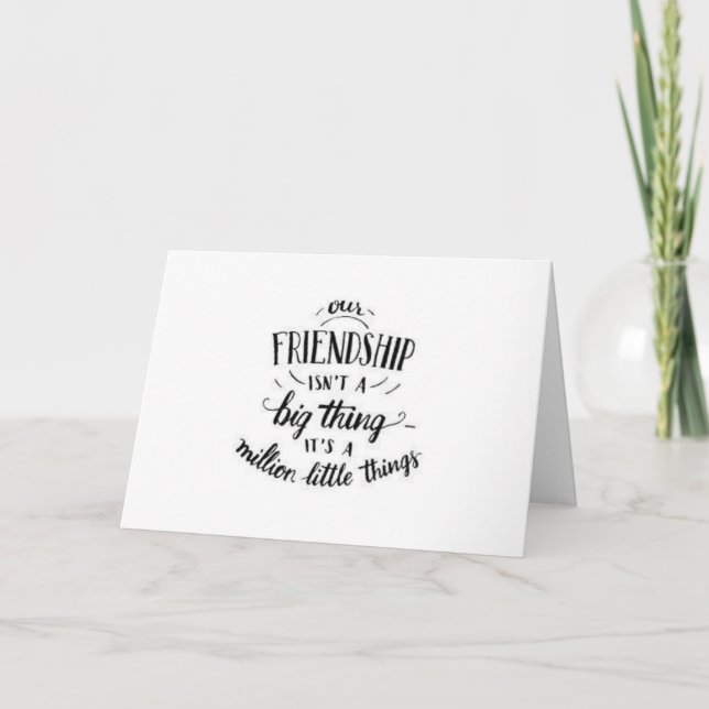 **BEST FRIEND** CELEBRATE "THEIR WAY" CARD (Front)