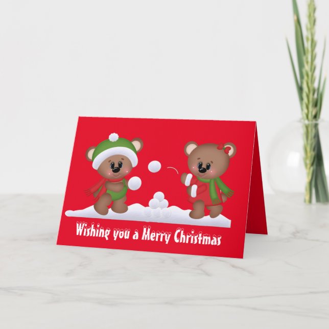 Best Friend Christmas Holiday card (Front)