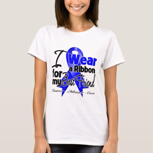 Best Friend _ Colon Cancer Ribbon T_Shirt