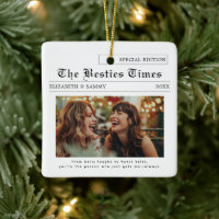 Best Friend | Cute Besties Newspaper Photo