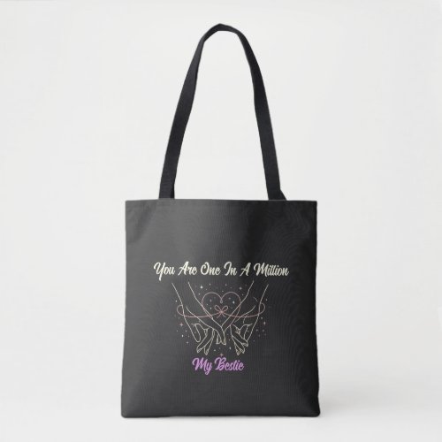 Best Friend Day Shirt: Celestial Hand Pinky  Tote Bag