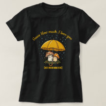 Best Friend Day Shirt: Cute Mushroom Umbrella Tee