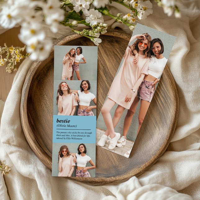 Best Friend Definition 4 Photos Sky Blue Bookmarks (Creator Uploaded)