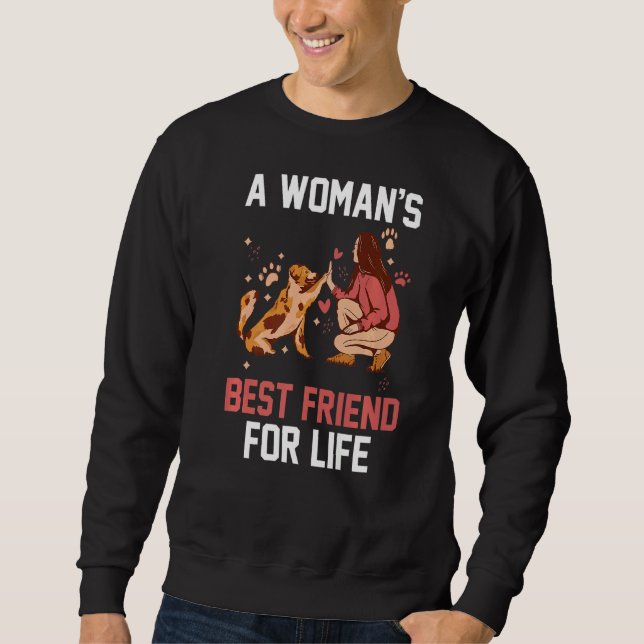 Best Friend Dog Sweatshirt (Front)