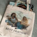 Best Friend Duties & Smudge Photo  Tote Bag<br><div class="desc">Celebrate the bond of friendship with a keepsake that's as unique as your relationship. Our personalized best friends tote bag is more than just a bag—it’s a symbol of enduring friendship. Emblazoned with a custom photo, your names, and the heartwarming line 'BEST FRIENDS', this bag is a walking testament to...</div>