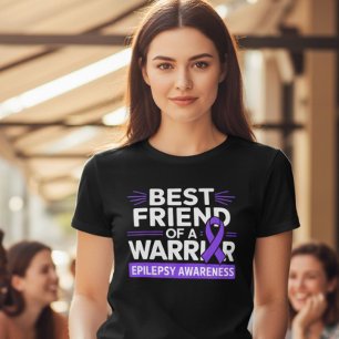 Best Friend Epilepsy Warrior Support Tri-Blend Shirt