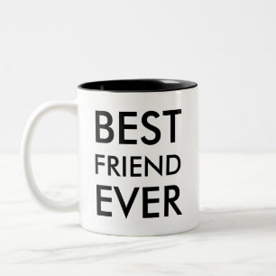 Best Friend Ever Valentine's Day Gift Two-Tone Coffee Mug