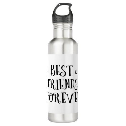 BEST FRIEND FOREV STAINLESS STEEL WATER BOTTLE