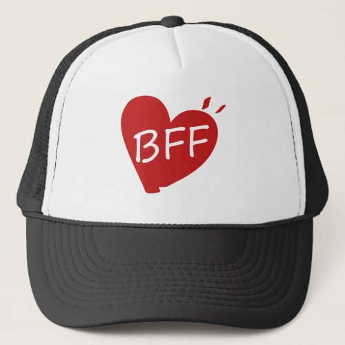 Best friend forever trucker hat