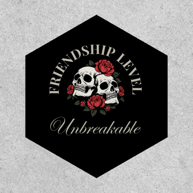 Best Friend, Friendship Level: Unbreakable, friend Patch (Front)