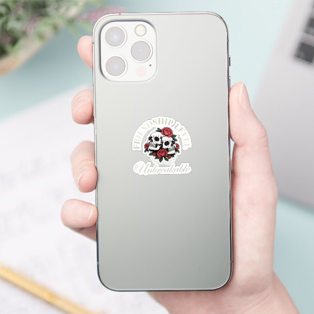 Best Friend, Friendship Level: Unbreakable, friend Sticker (Phone)