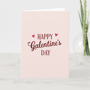 Best Friend Galentines Day Card