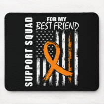 Best Friend Gifts Multiple Sclerosis Flag Support  Mouse Pad