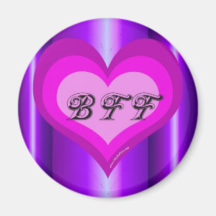 Best Friend heart Magnet