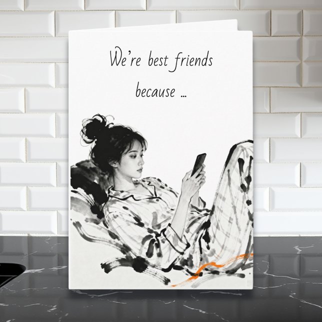 Best Friend Humor | Showing Appreciation Card (Creator Uploaded)