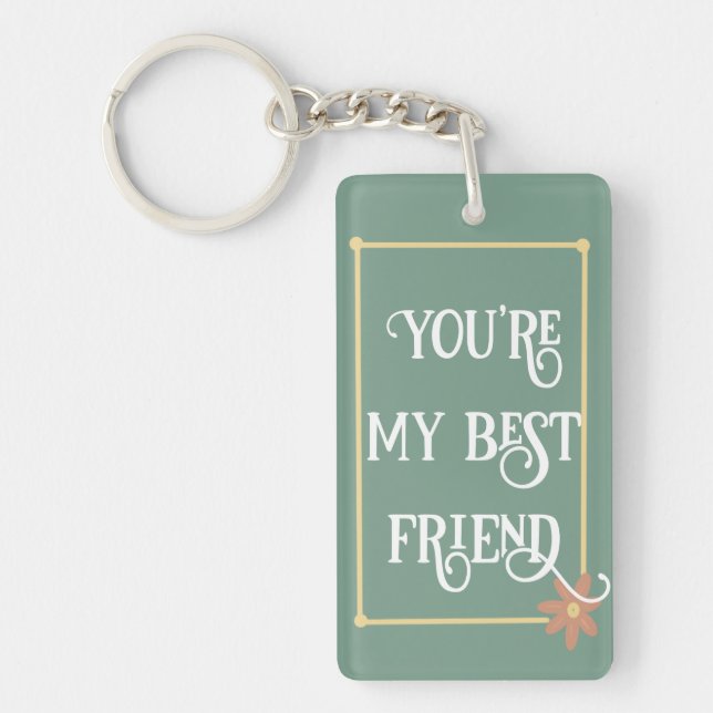 Best friend key chain (Front)