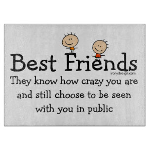 Best Friend Knows Cutting Board