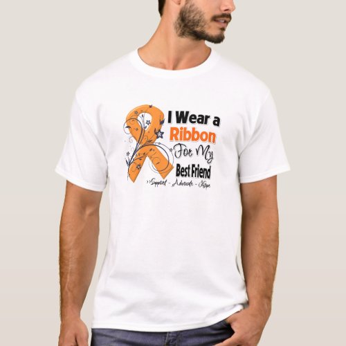 Best Friend _ Leukemia Ribbon T_Shirt