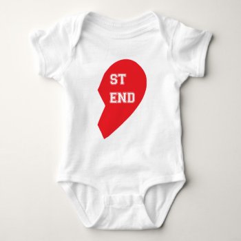 Best Friend Matching Dog And Baby Baby Bodysuit by INAVstudio at Zazzle