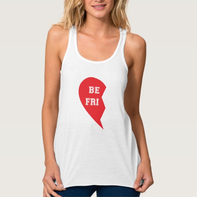 Best Friend Matching Dog and Human Tank Top (Front)