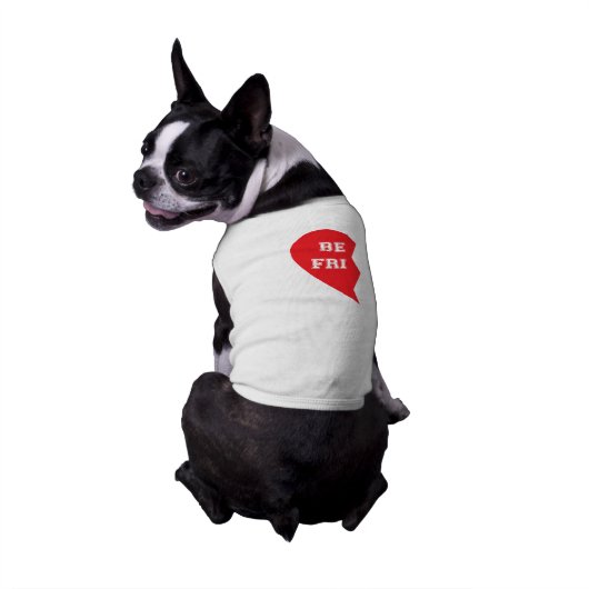 Best Friend Matching Dogs Tee (Back)