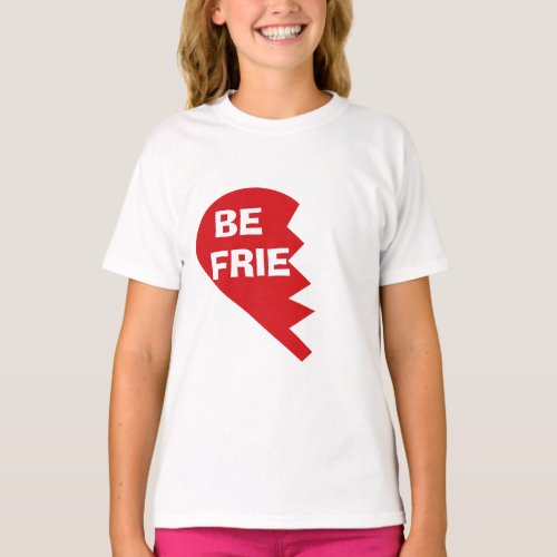 Best friend matching heart set T_Shirt