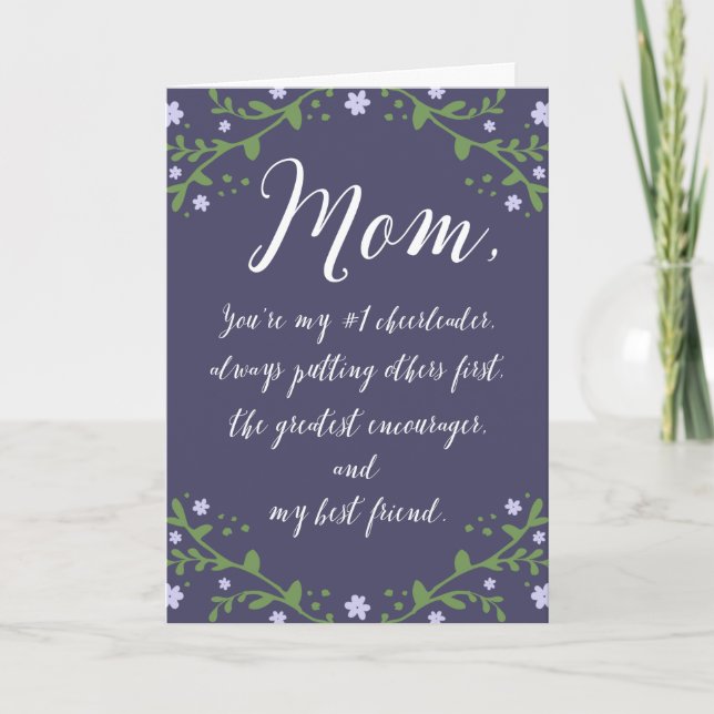 Best Friend Mother's Day Card (Front)
