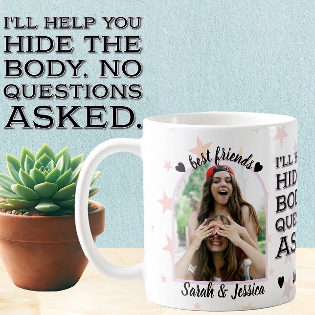 Best Friend Partners in Crime Photo MugMug Coffee Mug (Creator Uploaded)