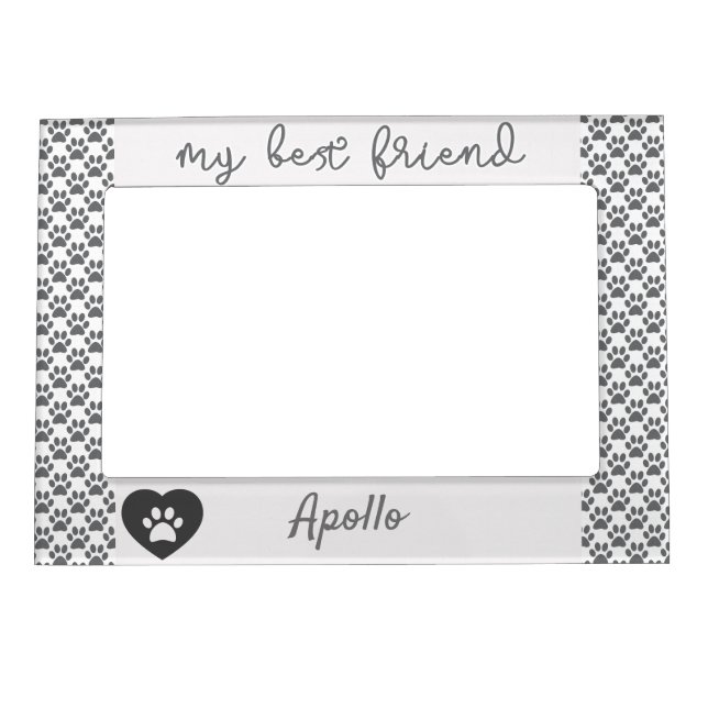 Best Friend Pet Magnetic Frame (Front)