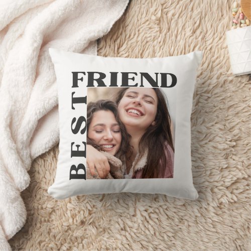 Best Friend Photo Gift Pillow