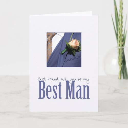 Best Friend   Please be my Best Man _ invitation