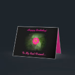 Best Friend Poem Birthday Card<br><div class="desc">Best Friend Poem Birthday Card-Floral Design</div>