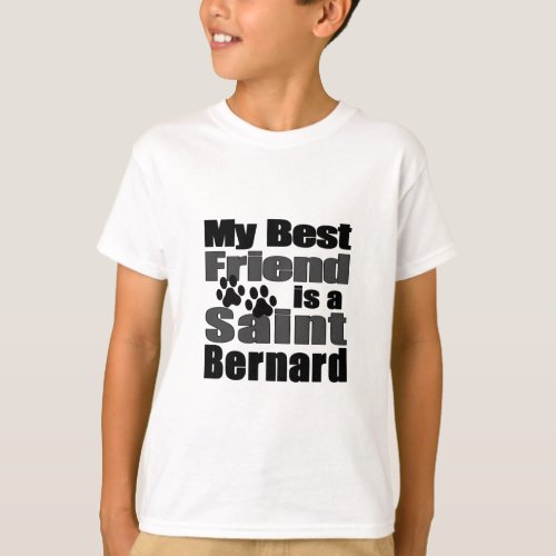 Best Friend Saint Bernard T_Shirt