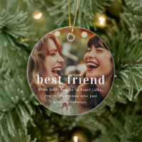 Best Friend | Sentimental Photo Keepsake Christmas