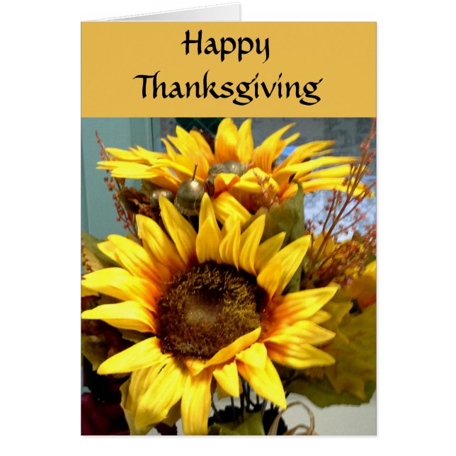 BEST FRIEND THANKSGIVING card (Front)