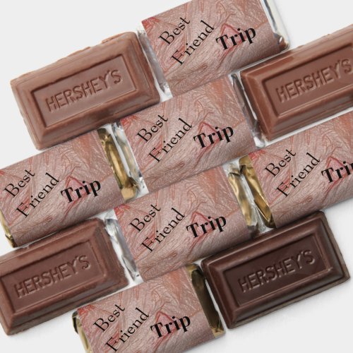 Best Friend Trip Pastel Pink Abstract Girl Event Hershey's Miniatures