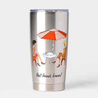 Best friend Water Bottle Insulated Tumbler