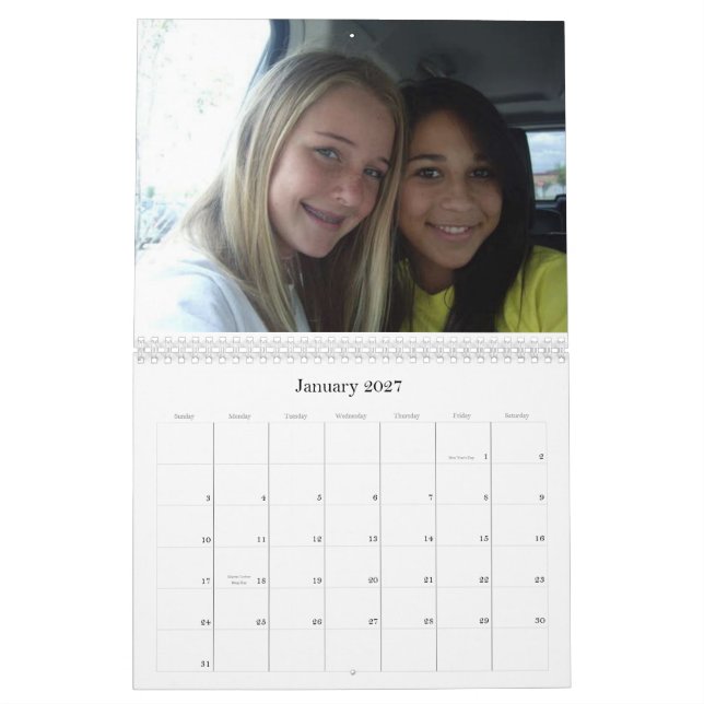 Best Friends. *2007* Calendar (Jan 2027)