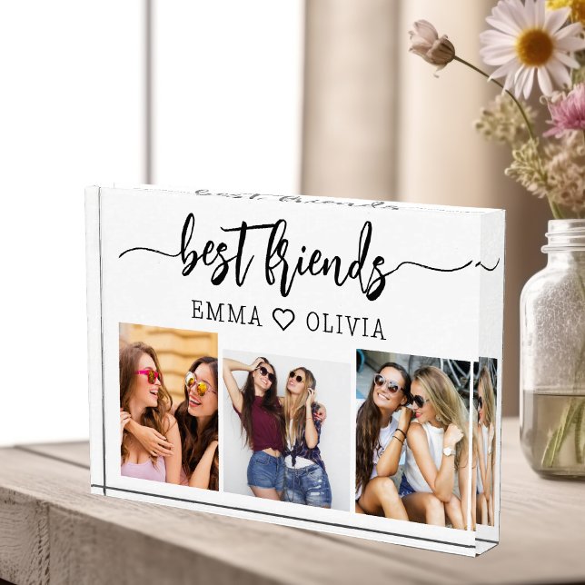Best Friends 3 Photo Collage Keepsake (Creator Uploaded)