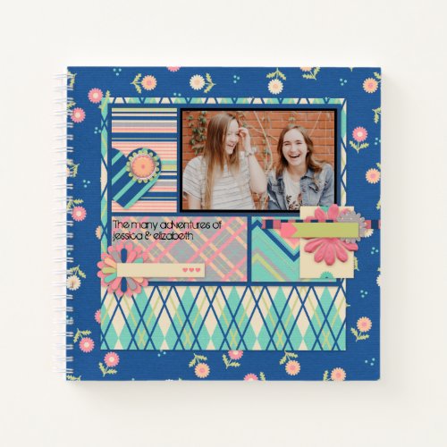 Best Friends Adventures Scrapbook Keepsake Journal