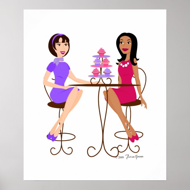 Best Friends and Cucpakes Poster (Front)