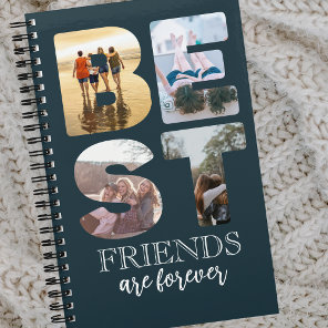 Best Friends are Forever Photo Graduation Gift  Notebook