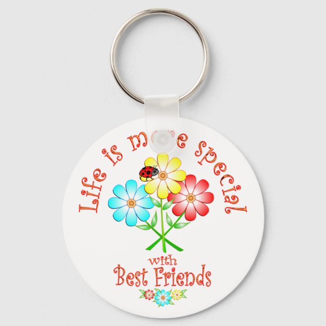 Best Friends are Special Keychain (Front)