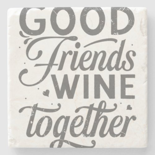 Best Friends are the Sisters we choose for ourselv Stone Coaster