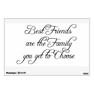 Best Friends Are Wisdom Wall Decal
