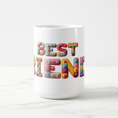 Best Friends Arts and Crafts coffee mug