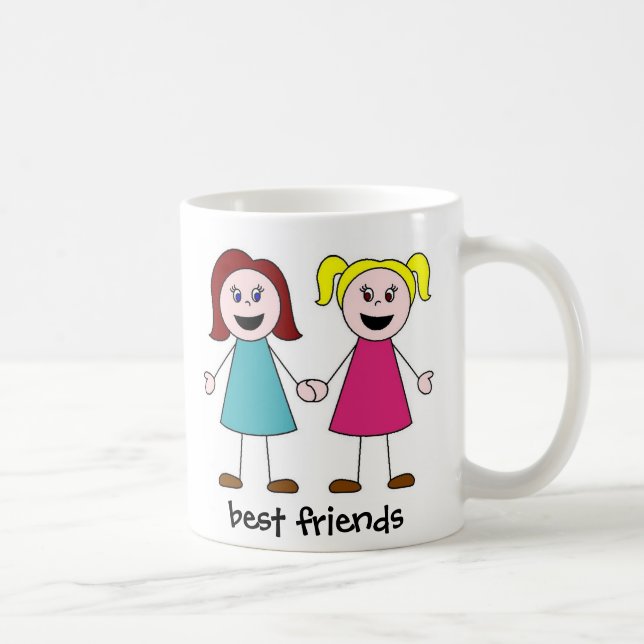best friends, best friends coffee mug (Right)
