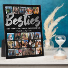 Best Friends | Besties Photo Collage Plaque