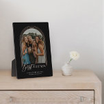 Best Friends BFF Elegant Arch Frame Photo Keepsake<br><div class="desc">A special, memorable, and beautiful photo gift for the best friends. The design features a single photo layout in a modern arch design with faux rose gold concentric circle frame to display your own special sister photo. "Best Friends" is designed in a stylish and elegant faux rose gold typography. Customize...</div>